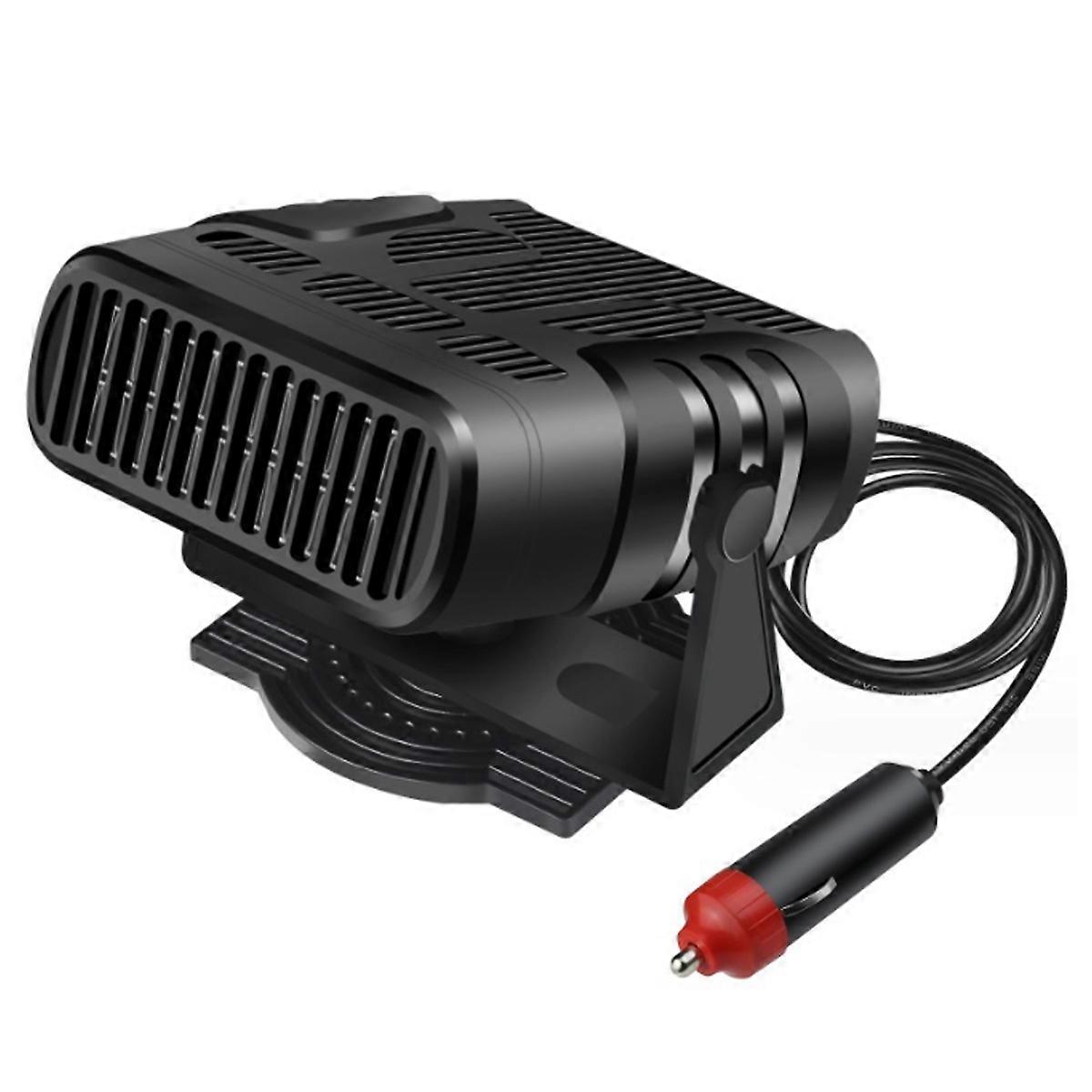 Car Heater 2 in 1 Auto Car Windshield Portable Heater Cooling Fan 12V 120W Auto Defogger Rotatable