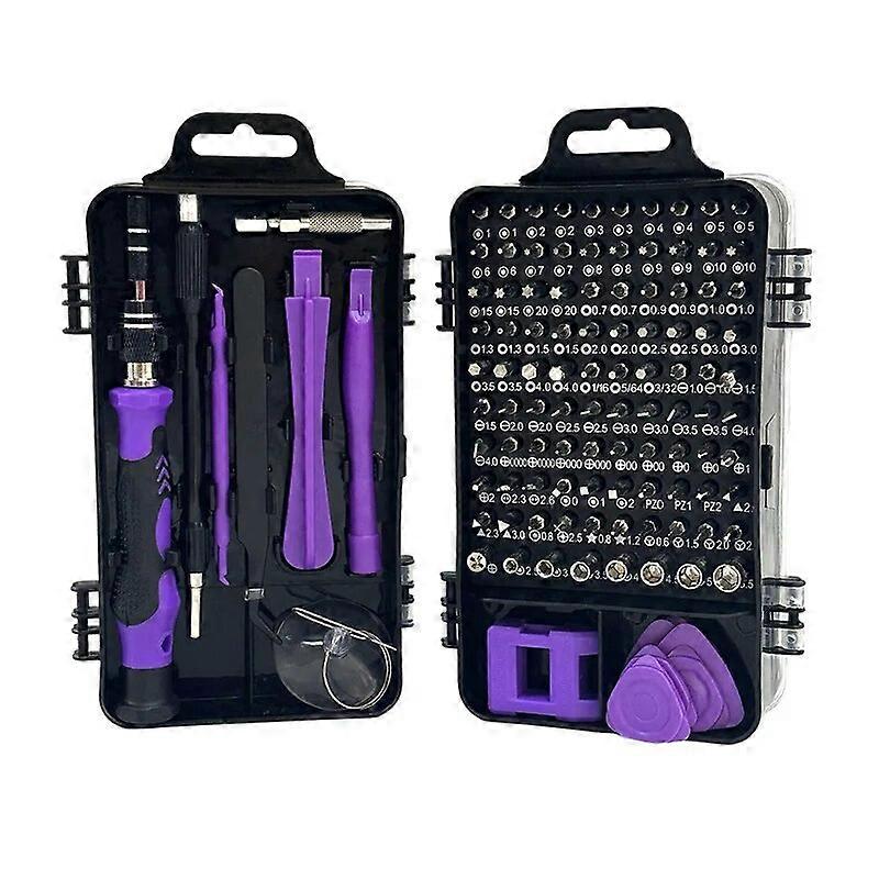 115pcs/lot Magnetic Screwdriver Bit Set Precision Multi Hand Tool Torx Hex Screw Drivers For Computer Phone Repair Tools Boxes