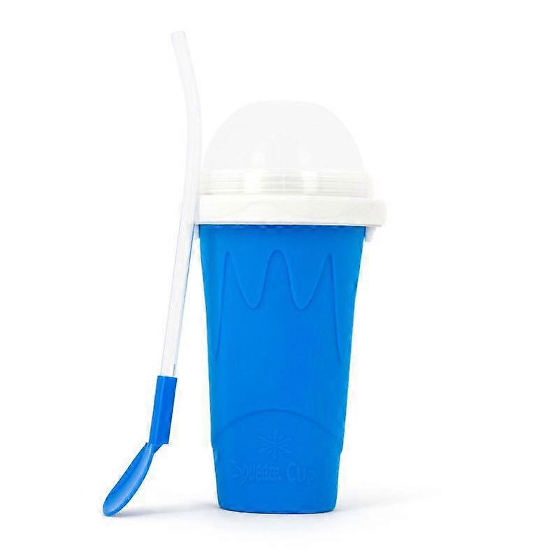 Smoothies Eco-friendly Double Layer Silicone Slushy Ice Cream Maker For Home