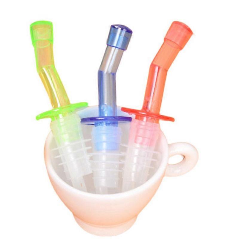 4pcs Bottle Set Pourer Spout Stopper Wine Dispenser