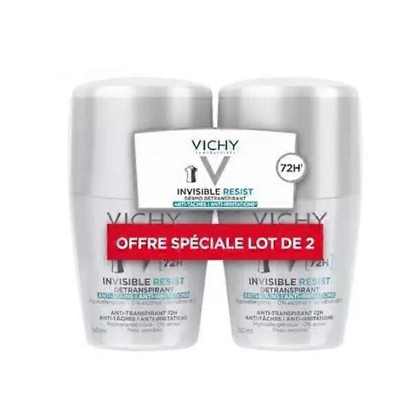 Vichy
Invisible Resist Deodorant 72H Roll-On Set of 2 x 50 ml