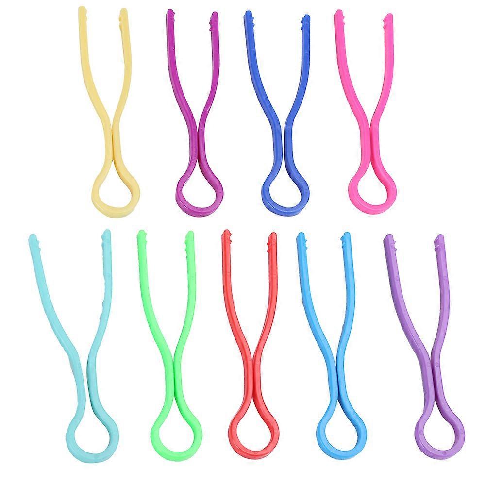 180Pcs Bobbin Buddies Plastic Spool Clamp Thread Control Holder Sewing Machine Accessories