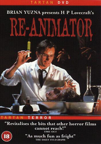 Re-animator DVD (2002) Jeffrey Combs Gordon (DIR) sertifika 18 - Bölge 2
