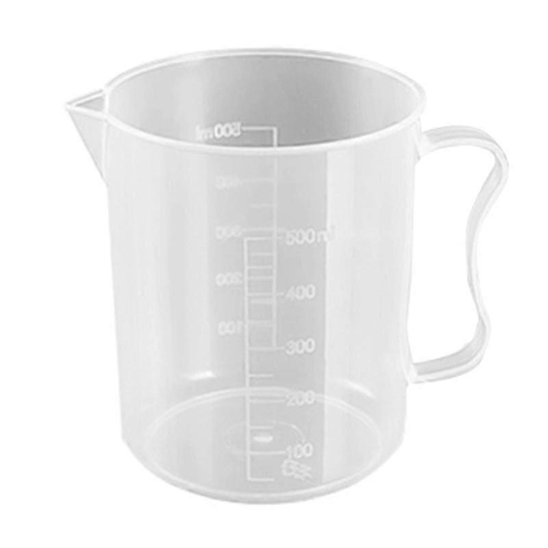 Plastic Measuring Cup 16.9oz Reusable Measuring Cup Resin Epoxy Pouring Cup