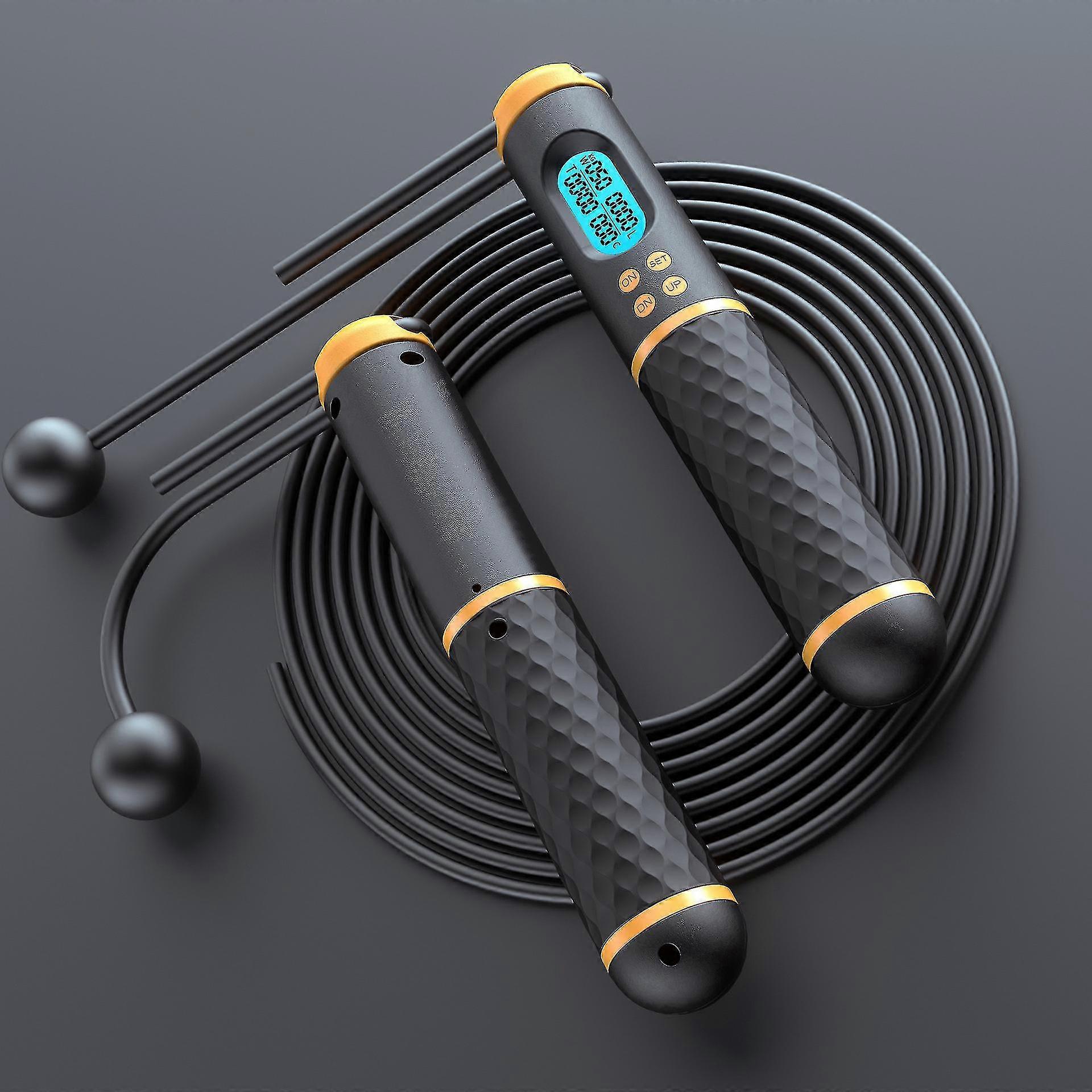 Jump Rope, Digitally Weighted Cordless Jump Rope, Adjustable