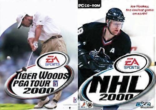Tiger Woods PGA Tour 2000  NHL 2000 (PC) - New & Sealed