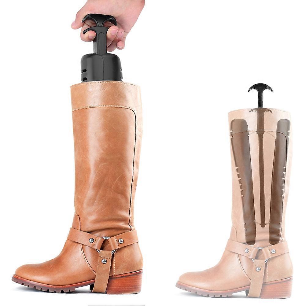 1 Pair Plastic Shoe Stretcher Shoes Tree Shaper Boots Expander with Hhandle