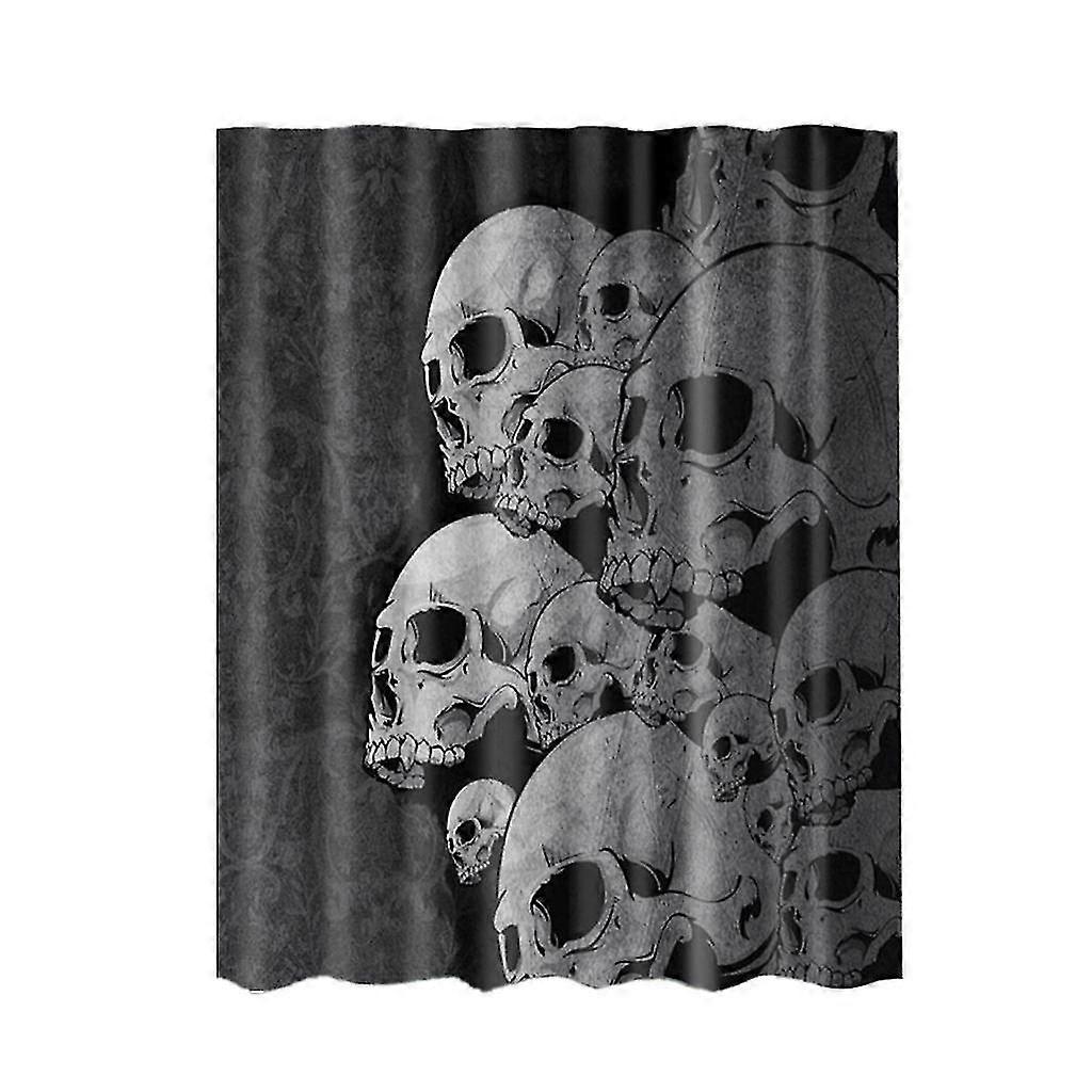 Waterproof Polyester Bathroom Shower Sheer Curtain Panel Decor W/ Hooks #15