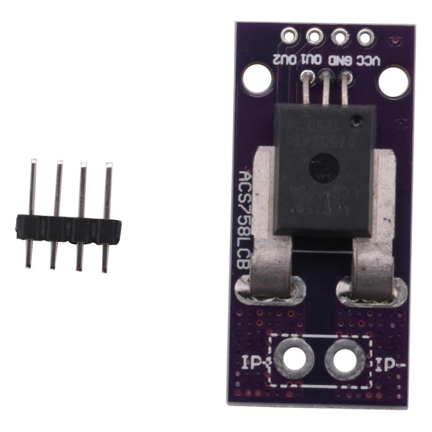 Acs758 Acs758lcb-100b Current Module Linear Hall Current Sensor Pff-t Current Detection 3-5v