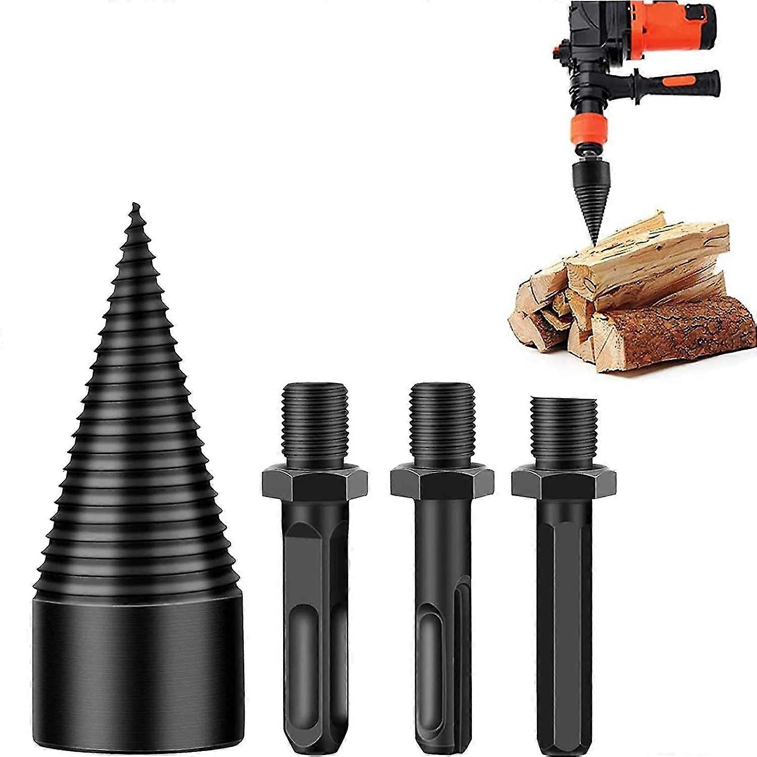 45mm Log Splitter, Log Splitter, Safe Drill Wood Splitter, Log Splitter, Log Splitter For Splitting