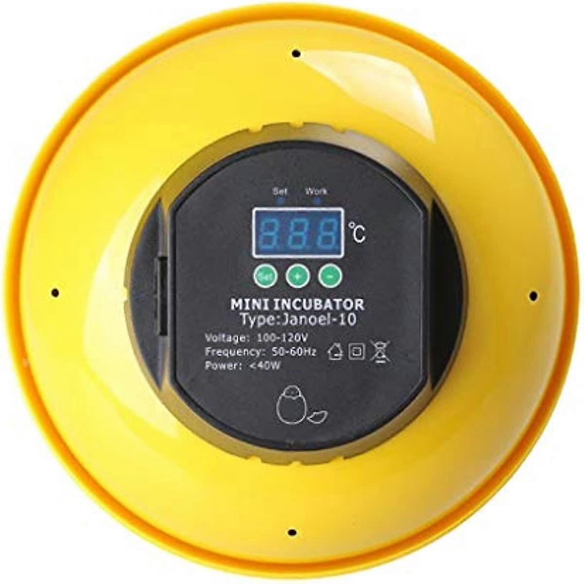 juler Uk Plug 10 Digital Automatic Egg Incubator for Automatic Turner Incubation