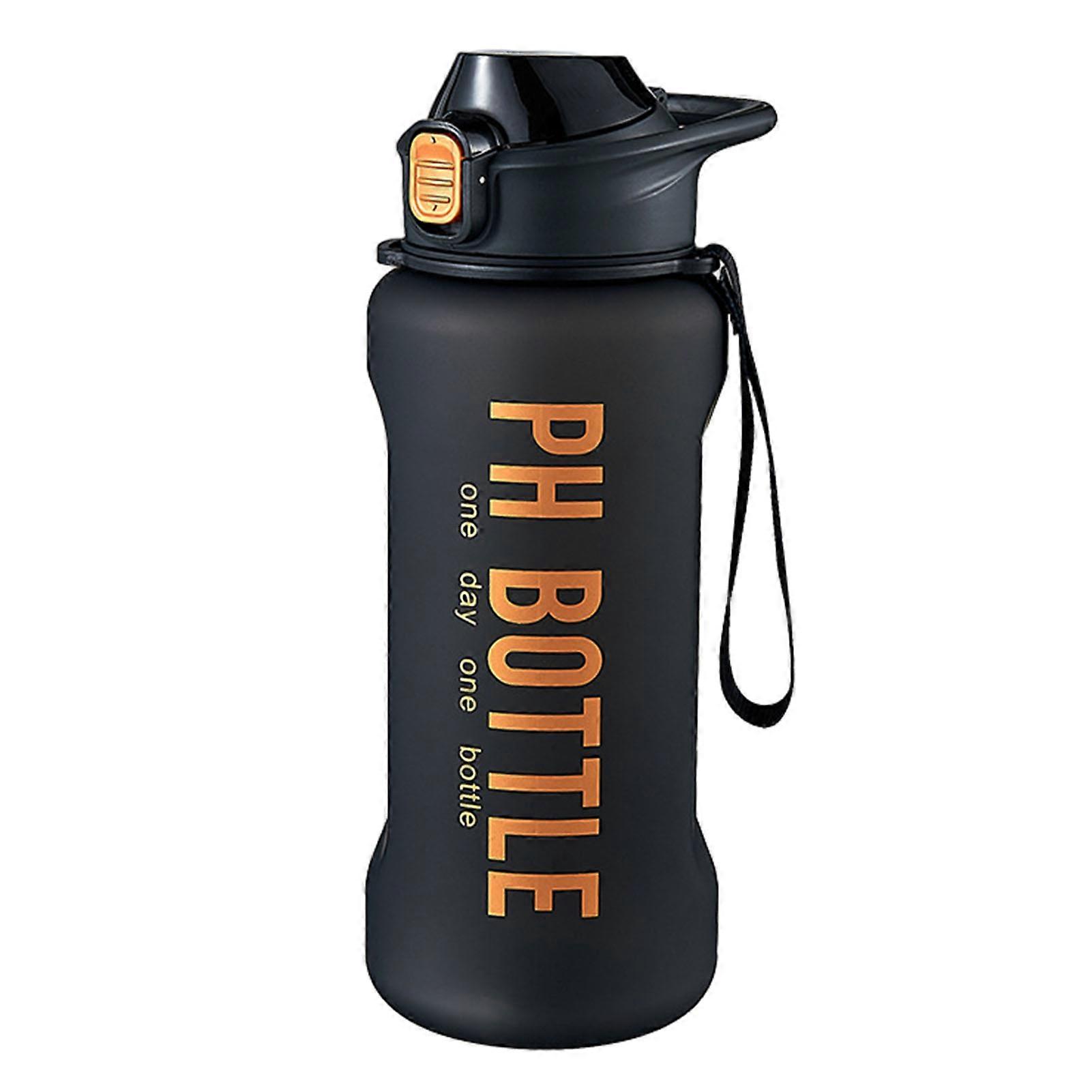 2200ml Frosted Gradient Water Bottle Personalized Drinking Cup for Camping Picnic
