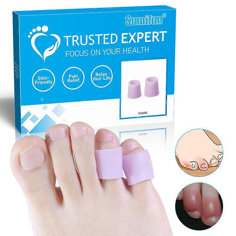 Thumb Toe Protector Sleeve Separator Feet Care Breathable Comfortable Correction