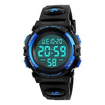 SKMEI 1258 Reloj de pulsera multifuncional para deportes al aire libre Noctilucent a prueba de agua, Tamaño: S
