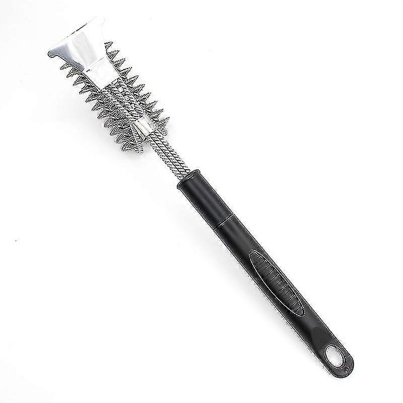 Barbecue Tools Barbecue Brush With Scraper(1 Pcs, Silver)