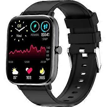 Smart Watch Phone 1,7 Zoll Fitnessuhr Personalisierter Bildschirm Sportuhr Musiksteuerung * Fitness-Tracker Schrittzähler Herzfrequenz-Vorhersage