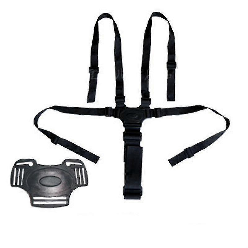 バギーハイチェアベビーカーのための赤ちゃん5ポイントベルトシステム子供保護ベルト