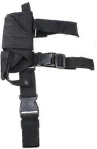 Adjustable Tactical Drop Leg Holster – Right Hand, Nylon Thigh Bag For Pistols
