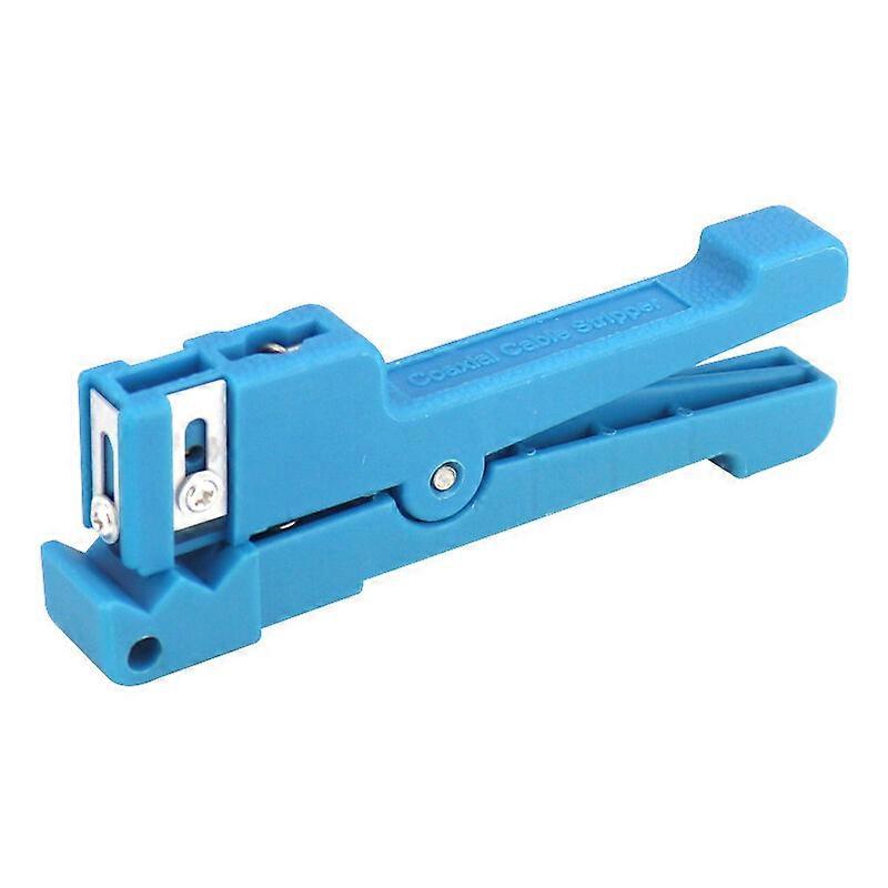 Fiber Optic Stripper Cutter Tool Coaxial Cable Stripper 45-163 ,Blue