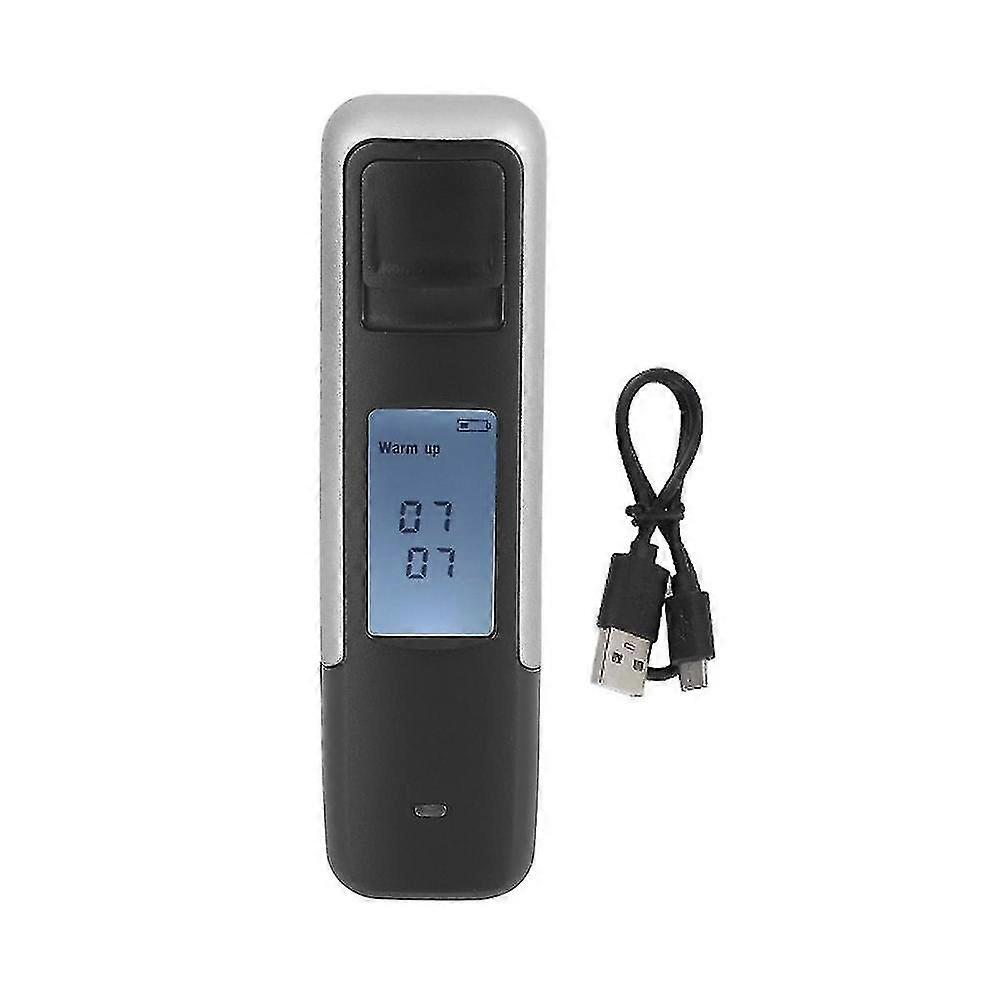 Portable Non-contact Blowing Alcohol Police High Precision Tester Digital Display Usb Rechargeable