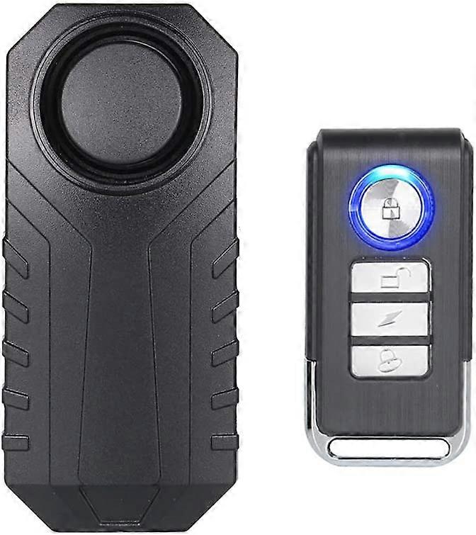 Bicycle Alarm, 113db Super Loud and Waterproof (Remote Control)