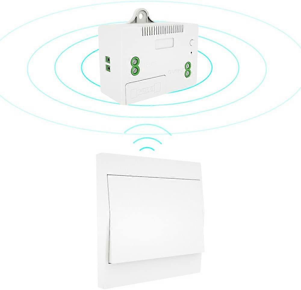 110-220V Wireless Light Switch and Receiver Kit Self-powered
