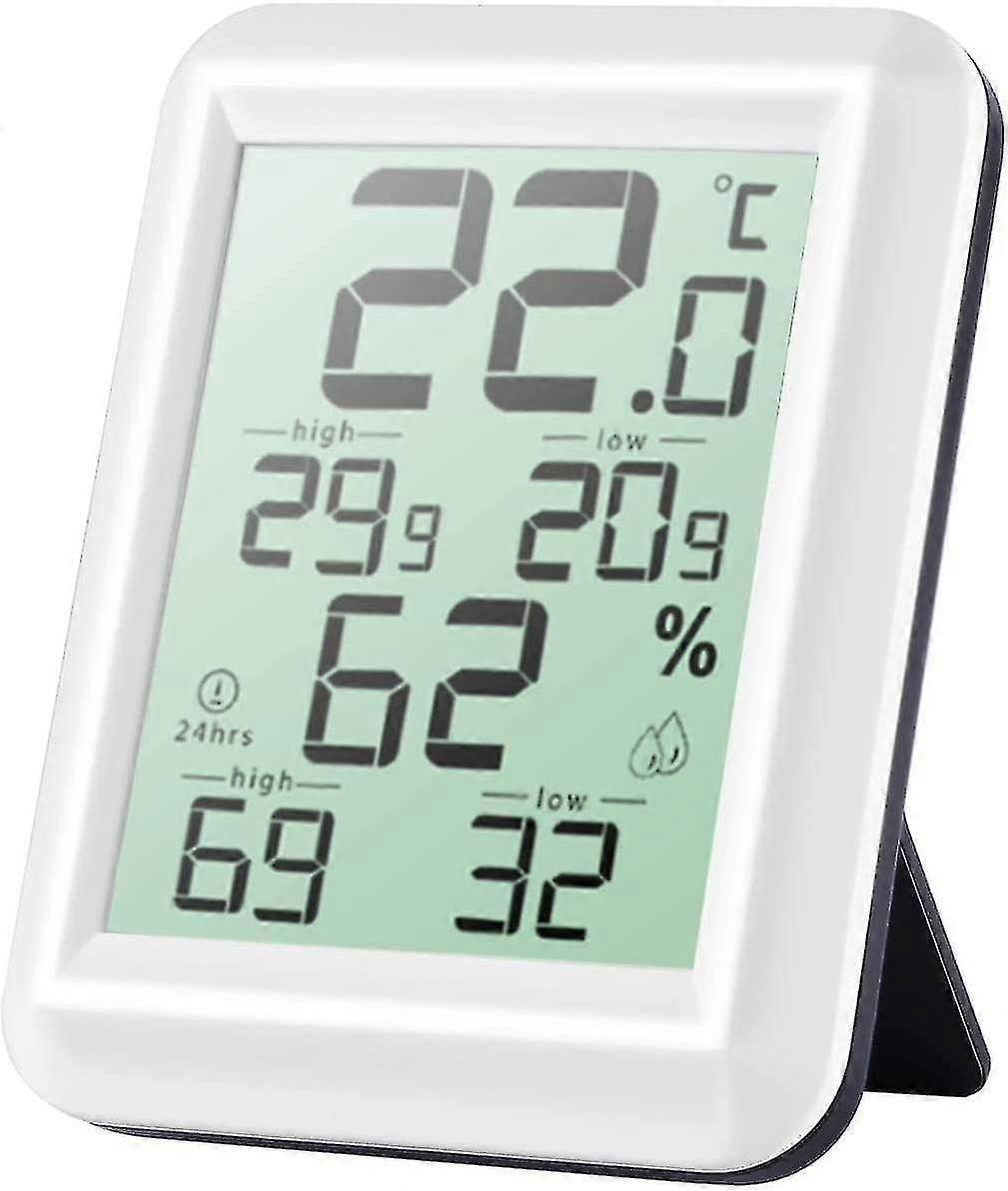 High Accuracy Digital Indoor Hygrometer Thermometer, / Switchable, Thermo Hygrometer For Detecting Humidity And Temperature, Home Office Kitchen Comfo