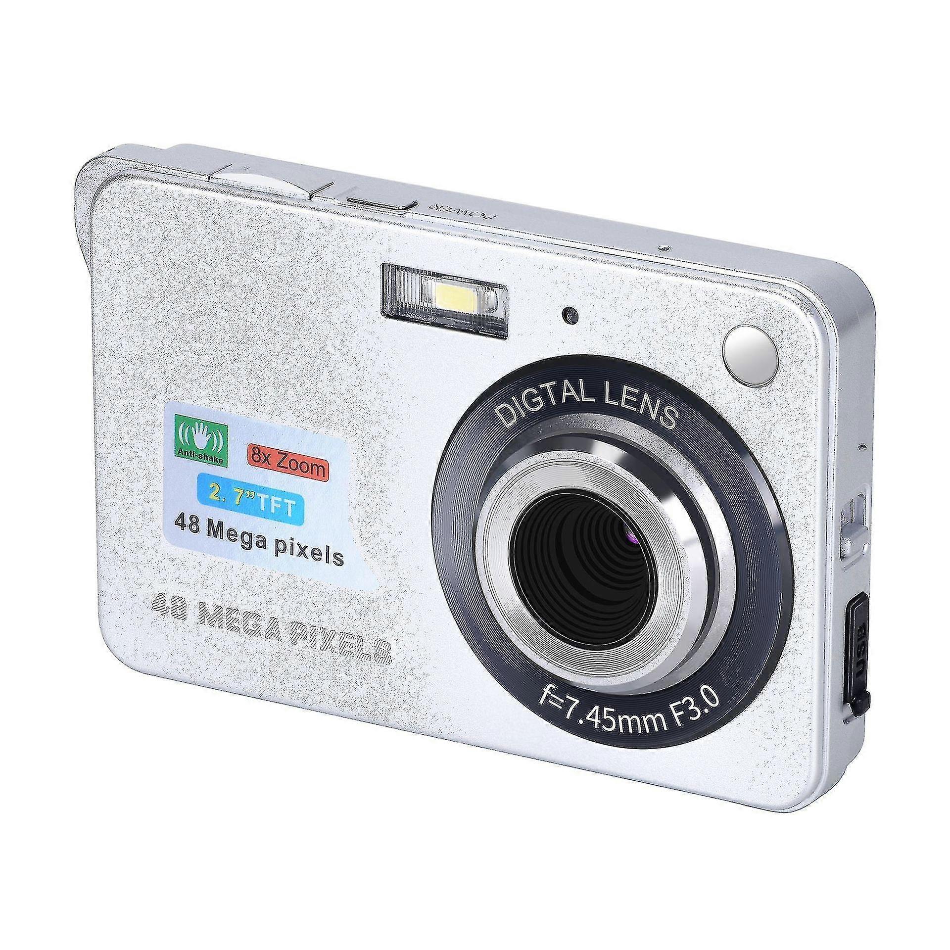 シルバー32ギガバイト4800万画素の学生普通のデジタルカメラビデオカメラC3 - 5メートルカードカメラ