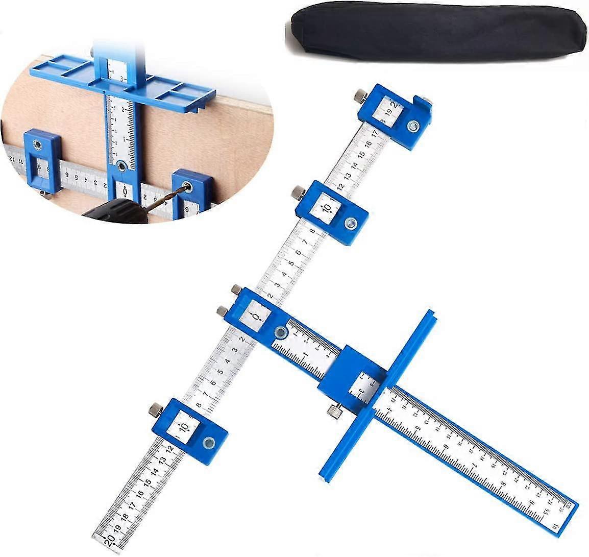 Drill Locators Adjustable Drill Guides Measuring Tools Drill Holes For Handle Knobs Or Drawer Pulls