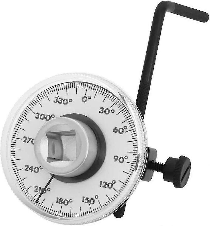 1/2 Inch Clamp Gauge, Angular Torque Wrench 360 Degree Adjustable Drive Torque Protractor Wrench Angle Encoder
