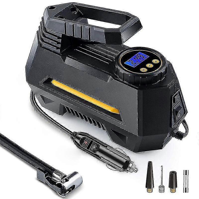 High Power Digital Display Pressure Measuring Car Air Pump