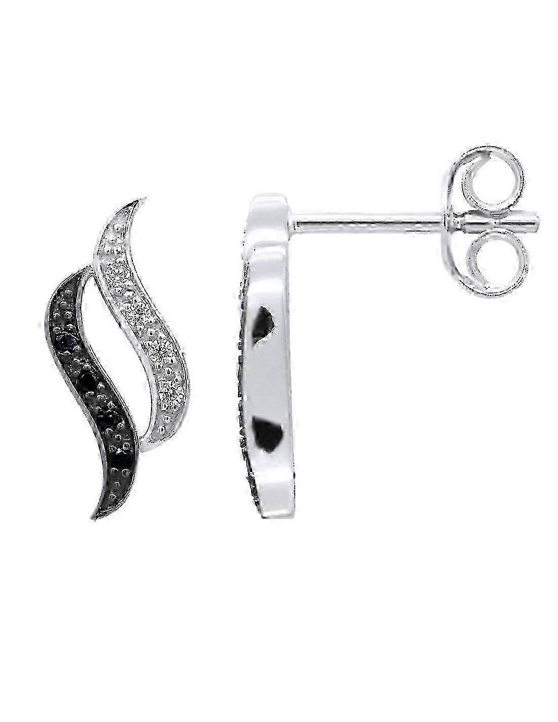 Flammen-Ohrringe - Silber - MALICIEUSE