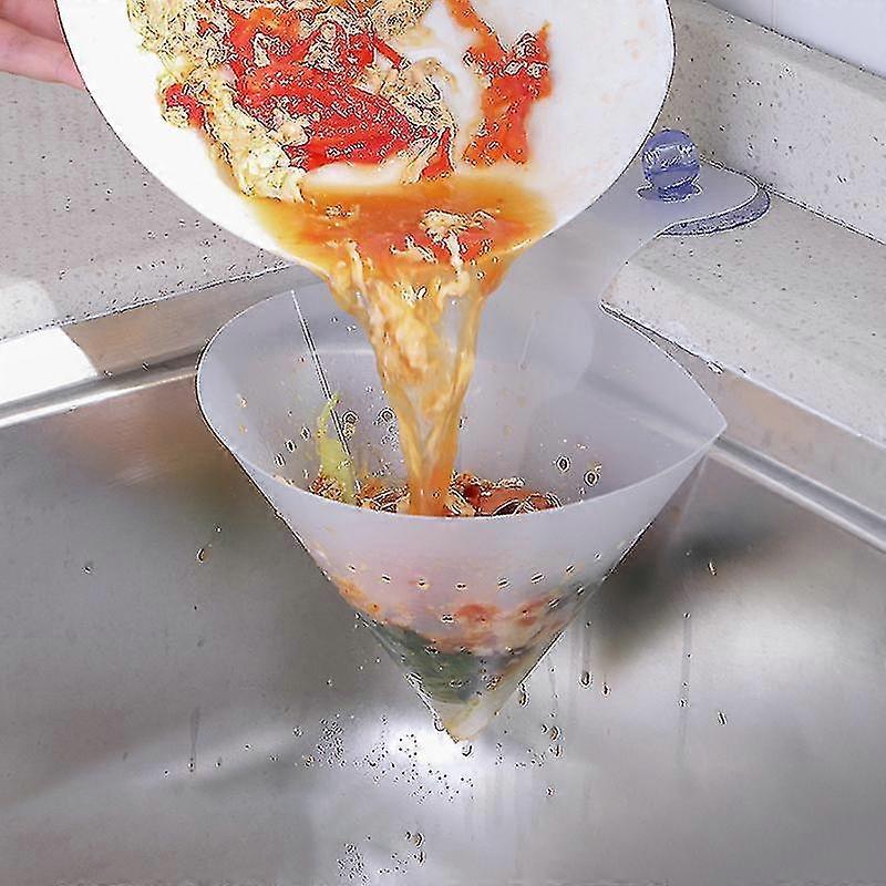 20pcs foldable kitchen sink filter kitchen anti clogging tool