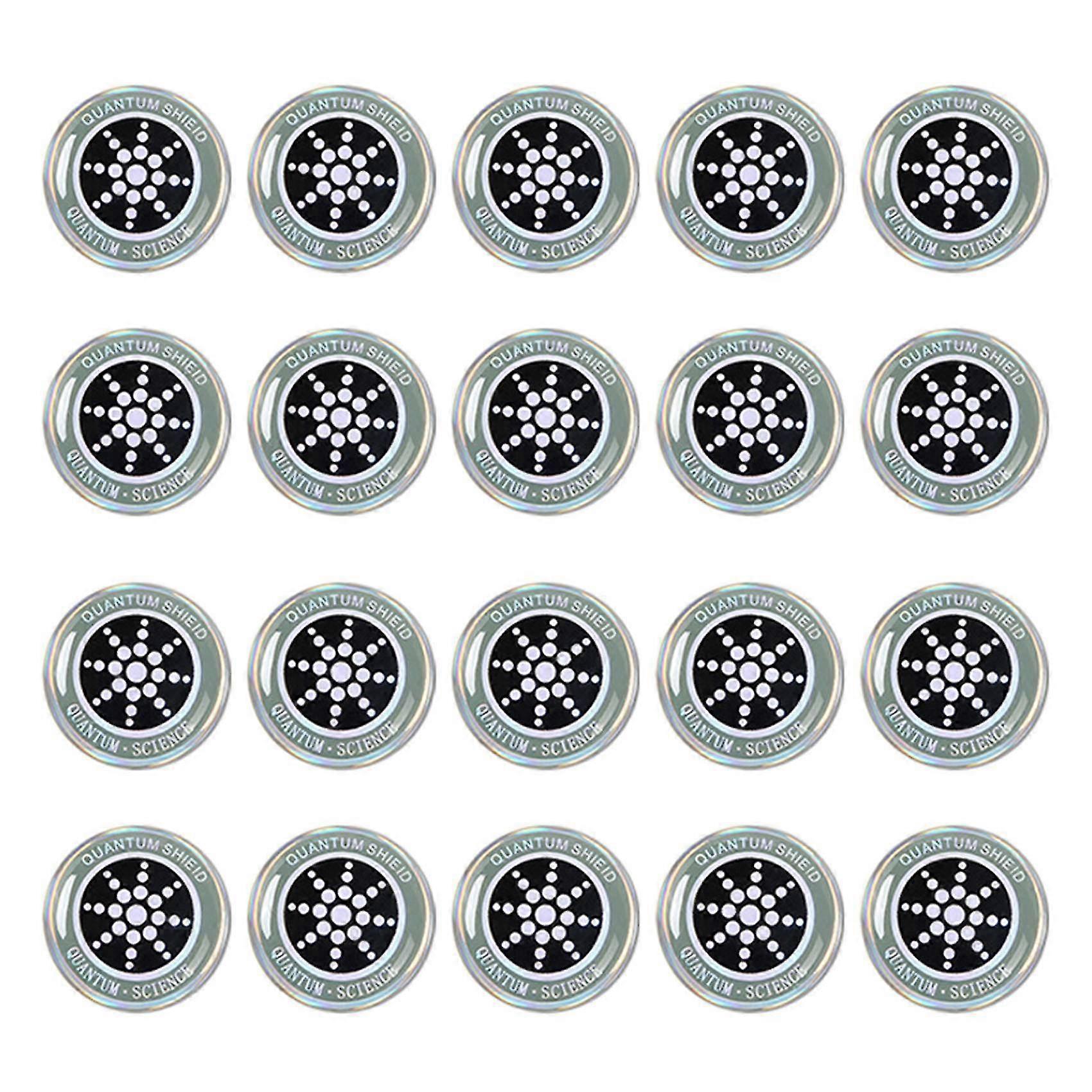 20 قطع EMF حماية ملصق مكافحة الإشعاع ملصق الهاتف الخليوي للهاتف المحمول باد وجميع الكهرباء