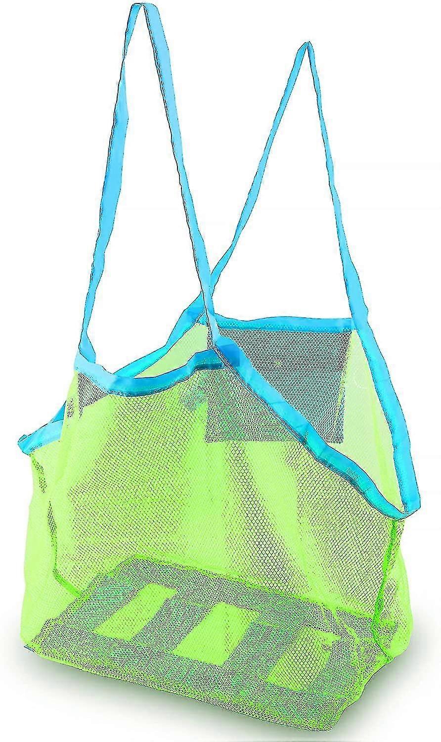 メッシュビーチバッグ, ビーチトイバッグ, ビーチメッシュバッグ, トイメッシュバッグ, 子供用シェルバッグ, 収納バッグ, ビーチ用品, 折りたたみ式で軽量