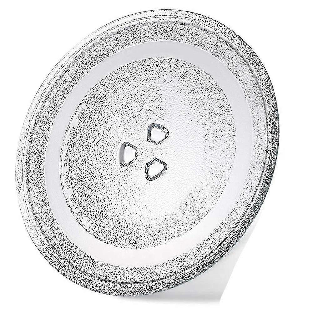 Placa de micro-ondas de 9,6 polegadas sobressalente prato de micro-ondas durável universal