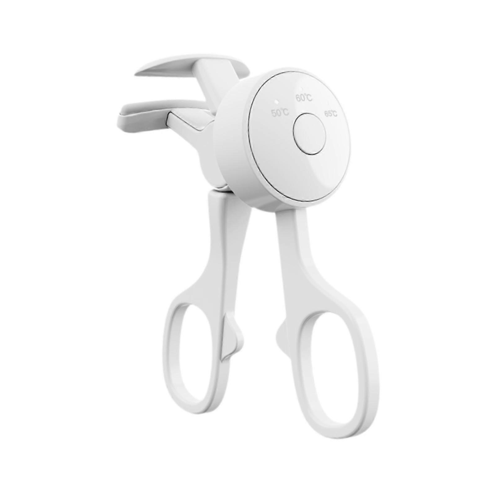 Verwarmde Wimper Kruller Lichtgewicht Snel krullende make-up Tool USB Oplaadbaar wit