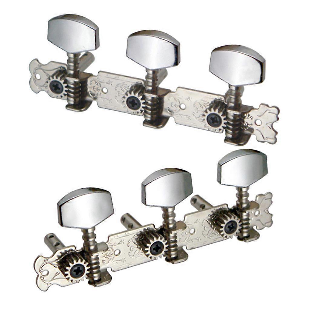 3R 3L Classic Folk Guitar String Tuning Peg Tuners Button Tuning Key