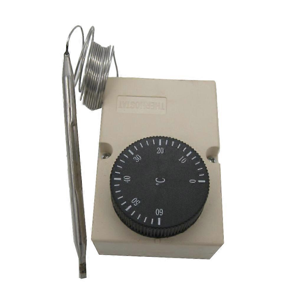 AC220V 0-60C temperature Control switch thermostat temperature controlled switch temperature controller waterproof junction box