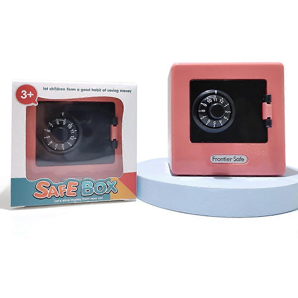 Retro ATM Rotating Password Bank Money Box Cash Coins Saving Box ATM Bank Safe Box Automatic Deposit Banknote Christmas Gift
