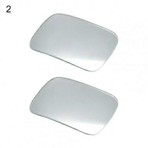 1 Pair of High Quality Car Door Grooves, Car Side Mirror Adjustable at 360 degrees, Flexible and Universal Blind Spot Mirror