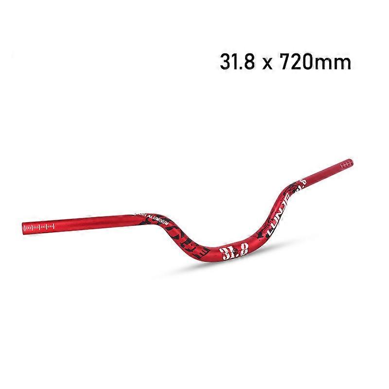 MTB Bike Riser Handlebar 31.8x720/780mm Aluminum Swallow Handle Bar Rise 90mm Mountain Folding Bicycle Handlebar Cycling Parts