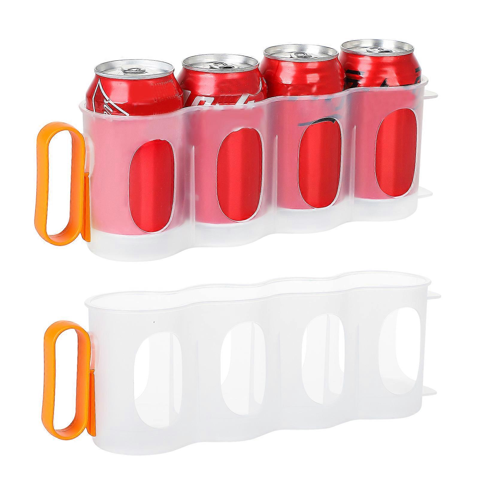 Stackable Beverage Can Dispenser Rack Storage Organizer Holder Refrigerator Rack Kitchen Space Saver Rack Organizer
