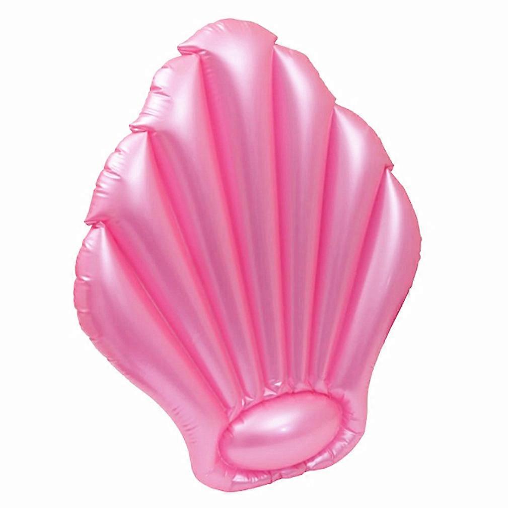 Pink Conch Swimming Ring Summer Inflatable Floating Bed
