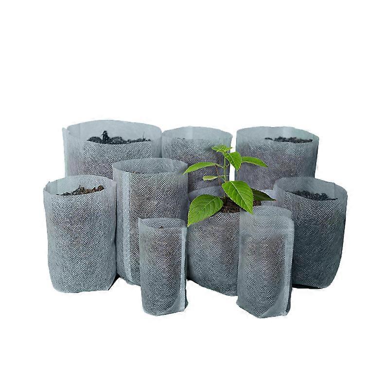 Cloth biodegradable crop propagation bags. 200 pieces (16 x 20 cm and 8 x 10 cm).