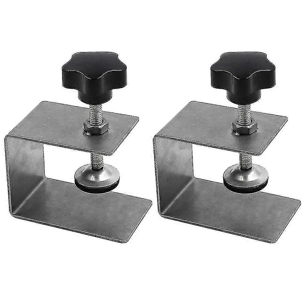 2pcs Home Improvement Smooth Woodworking Drawer Front Installation Clamp Hardware Jig Accessories