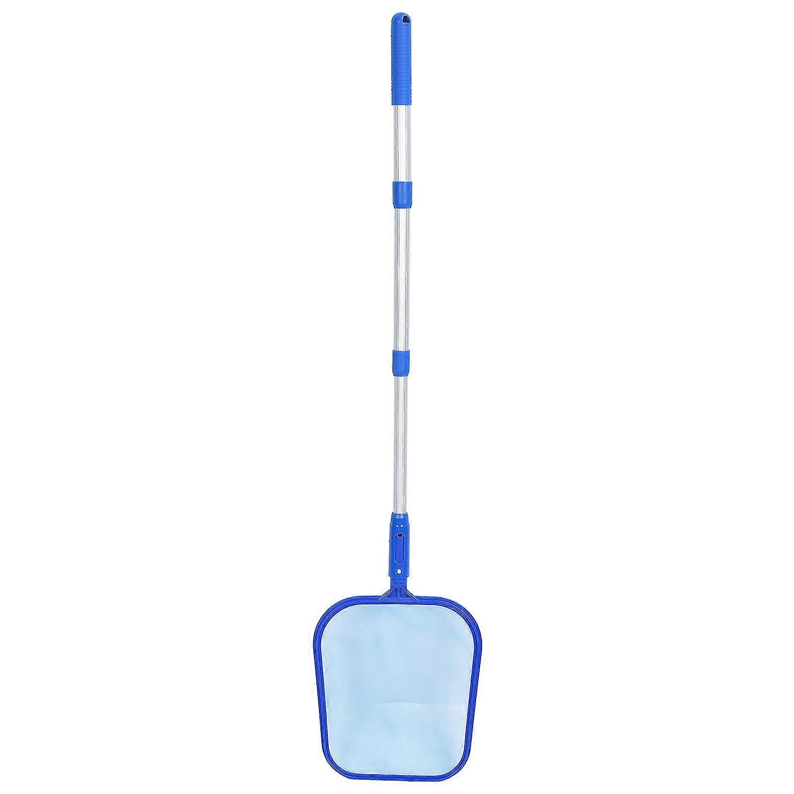 Telescopic Pool Skimmer Net Leaf Rake - Swimming Pool Cleaner Supplies