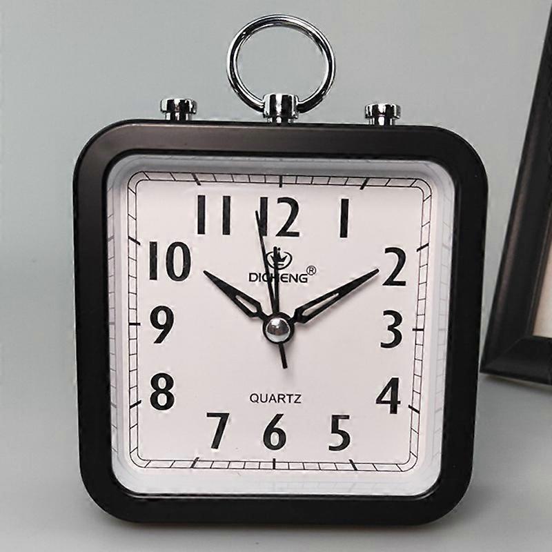 Beep Alarm Clock Bedside No Ticking Display Time Household