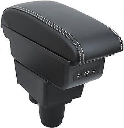 Accoudoir Central Pour Renault Duster 2019-2023 – Avec Rangements, Porte-gobelets Et Ports USB
