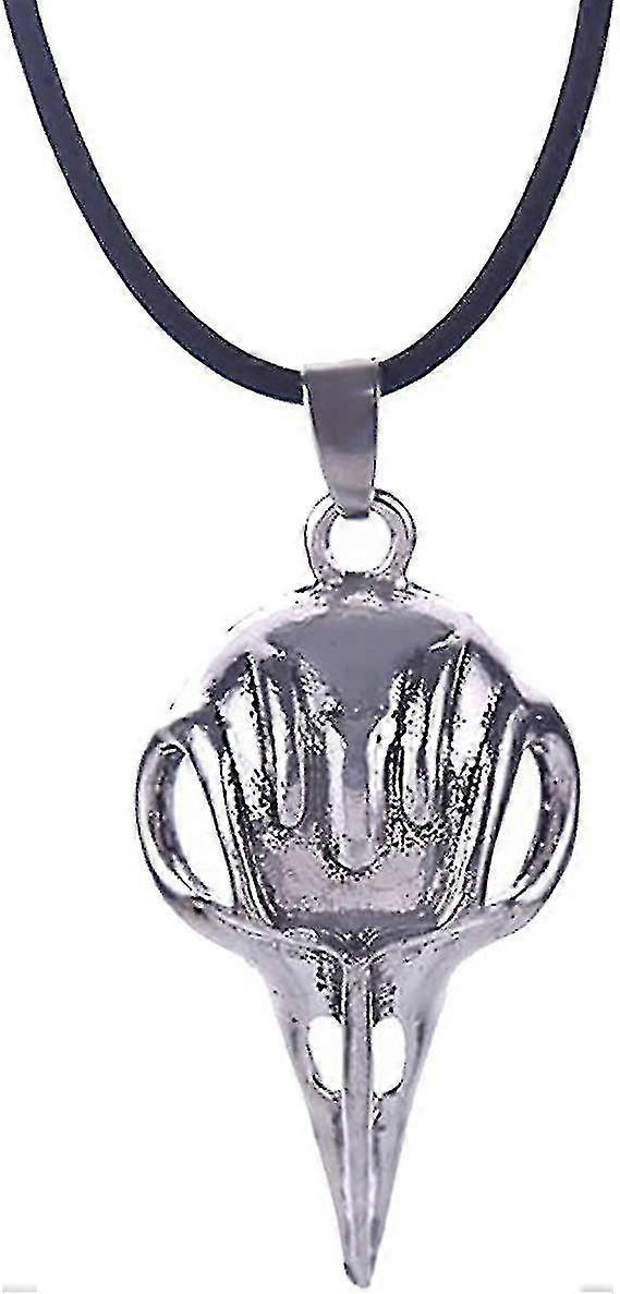 Bellatrix Lestrange Corbeau Oiseau Crâne Pendentif Collier Tw